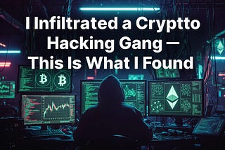 I Infiltrated a Crypto Hacking Gang — This Is What I Found