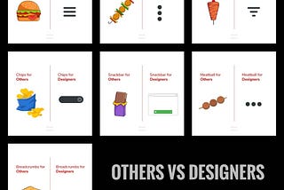 Others vs designers