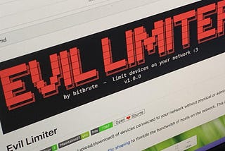 How to Control Network Traffic with Evil Limiter to Throttle or Kick Off Devices
