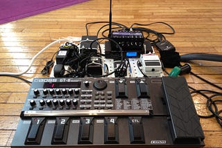 Prototype Pedalboard