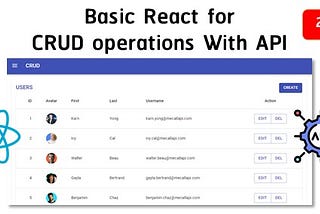 เขียน React และ API ทำเว็บสำหรับ CRUD ข้อมูล (2022 Updated for new MUI and react-router-dom@6)