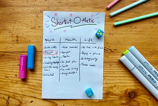 SHORTCUT-O-MATIC: A Simple Exercise That Will Improve Your Life Immediately