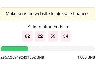 Launch at PinkSale🚀🔥