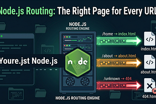From Zero to MERN: Episode 12: Routing in Node.js — Serving the Right Page for Every URL