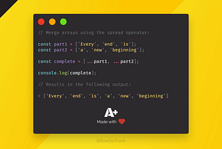 How to Merge Arrays Together in Javascript