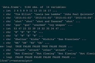 Morbid Statistics with R