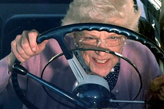 Sorry Dearie, I Had To Run Your Car Off The Road. You Neglected To Wave “Thank You” After Merging.