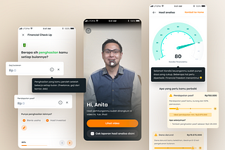 Case Study: Financial Check-Up — Enable users to self-check their financial healthiness