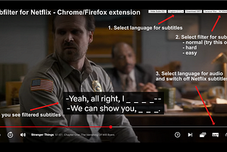 Jak jsem vylepšil Netflix pro učení cizích jazyků