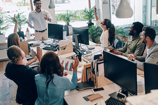 You share the same goal, then think like one group :