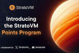 StratoVM Dash: Your Personal Hub for the SVM Points