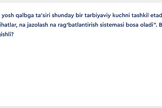 Diagnostik testlar iddaoga mos emas(mi?)