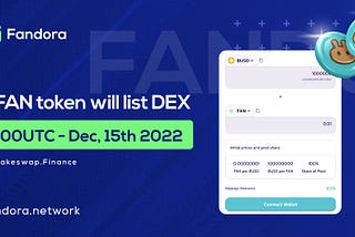 $Fan — Prepare Listing on Dex