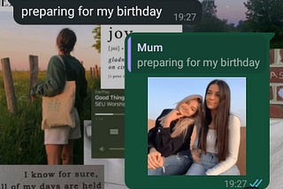 A Letter To My Mum