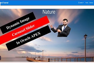 Dynamic Image Carousel Slider in Oracle APEX
