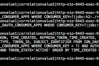 Analysing WSO2 Identity Server observability logs