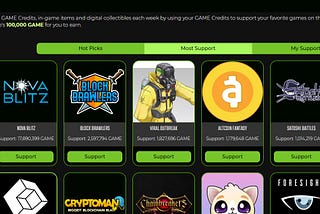 GAME Credits announces the GAME Rewards portal
