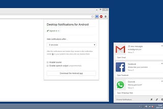 In this article, I will show you steps to create a simple Chrome Desktop Notification looked like…