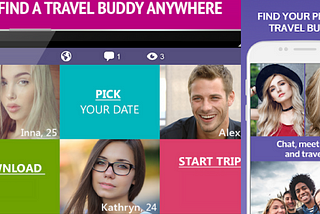 Find a travel buddy with these apps which will make your solo travel happening