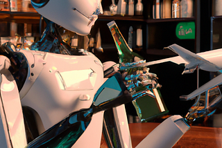 A Pilot, a Robot, and a Hacker finally sit down at the bar…