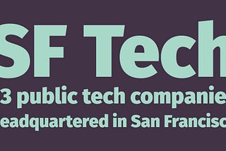 Tracking SF Tech