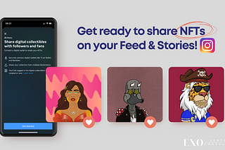 Share Digital Collectibles (NFTs) on Instagram