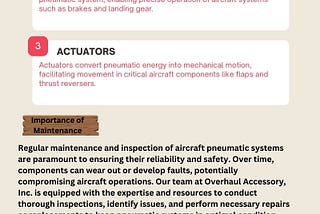 Enhancing Aircraft Efficiency With Our Aircraft Pneumatic Systems