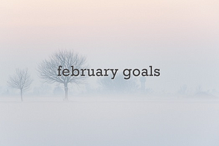 What I Did in One Month: February