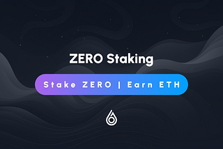 ZeroLiquid launches ZERO staking
