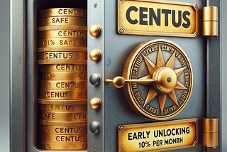 10% Monthly CENTUS Early Unlocking on SAFE Multisig Wallets