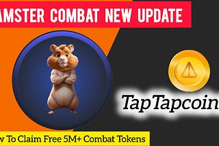 Free Airdrop like Notcoin | How To Earn 5M Combat Tokens | Free Hamster Combat 🐹 New update