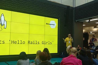 Looking back at RailsGirls London 2017
