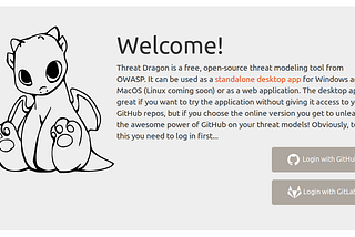 Now use OWASP Threat Dragon with Github, Gitlab or a self hosted Gitlab