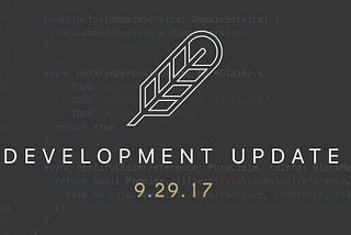 Po.et Development Update — September 29th, 2017