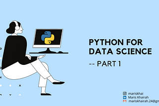 Part 1. Pengenalan Python untuk Data Science