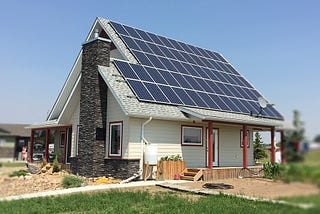 House with Solar PV