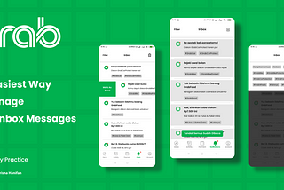 UI/UX Case Study Grab Messages