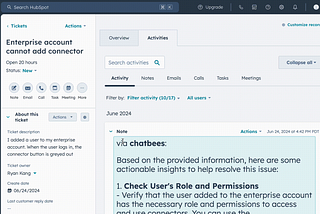 Boost Productivity and Faster Response Times with ChatBees AI Ticket Agent for HubSpot