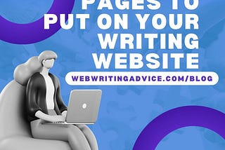What Pages To Put On Your Writing Website