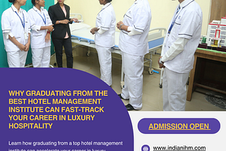 Best Hotel Management Institute