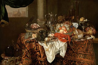 A Focused Look Into How Abraham van Beyeren’s Banquet Still Life Elicited Moral Meanings for a…