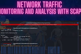 Network Traffic Monitoring and Analysis with Scapy