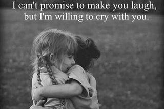 Willing to Cry With You — Befriending a Parent of a Chronically Ill Child