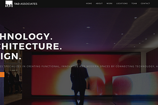 TAD ASSOCIATES LAUNCHES UPDATED WEBSITE AND LAUNCHES A NEW BLOG