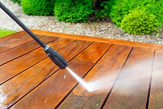Deck Pressure Cleaning