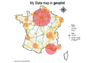 Maps in Stata III: geoplot