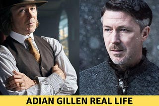 AIDAN GILLEN — ABERAMA GOLD FROM PEAKY BLINDERS