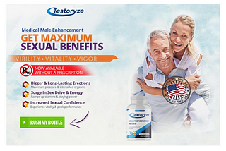 Testoryze Reviews :- (2021 Updated) Pills, Benefits and Buy Now!