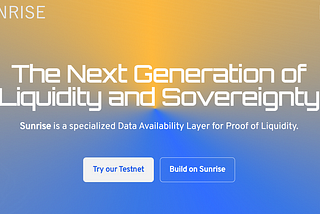 Data Availability In Modular Blockchains And How Sunrise Layer Is Changing The Game