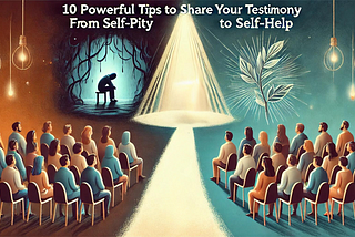 10 Powerful Tips to Share Your Testimony: From Self-Pity to Self-Help